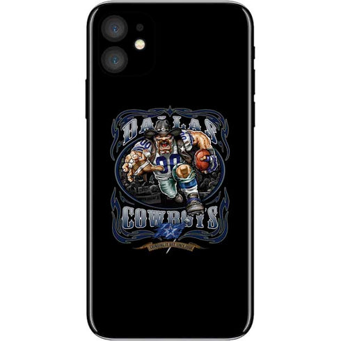Liquid Blue NFL Dallas Cowboys Running Back iPhone 11 Skin